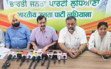 ਈਡੀ ਦਫਤਰ ਬਾਹਰ ਕਾਂਗਰਸ ਦੇ ਪ੍ਰਦਰਸ਼ਨ 'ਤੇ ਬੋਲੇ ਭਾਜਪਾਈ, "ਵਿਰੋਧ ਕਰਨ ਦਾ ਅਧਿਕਾਰ ਹੈ ਪਰ ਜ਼ਮੀਨ ਅਤੇ ਫੰਡ ਲੁੱਟਣ ਦਾ ਨਹੀਂ"