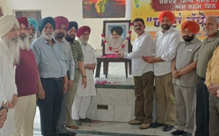 ਜੱਸੋਵਾਲ ਦੇ 90ਵੇਂ ਜਨਮਦਿਨ ‘ਤੇ “ਯਾਦਾਂ ਜਸੋਵਾਲ ਦੀਆਂ” ਸਿਰਲੇਖ ਹੇਠ ਰਕਬਾ ਭਵਨ ‘ਤੇ ਸਮਾਗਮ ਆਯੋਜਿਤ ਕੀਤਾ ਗਿਆ