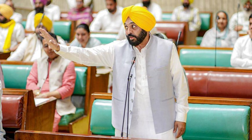 ਪਾਣੀਆਂ ਦੇ ਮੁੱਦੇ 'ਤੇ ਵਿਧਾਨ ਸਭਾ 'ਚ ਮੁੱਖ ਮੰਤਰੀ ਮਾਨ ਦੀ ਗ਼ੈਰਸੰਜੀਦਗੀ ਤੋਂ ਸਭ ਹੈਰਾਨ!