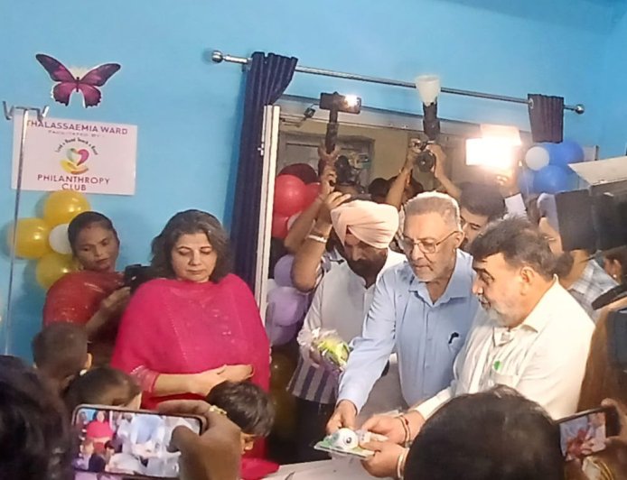 ਸਿਹਤ ਮੰਤਰੀ ਵੱਲੋਂ ਲੁਧਿਆਣਾ ਦੇ ਲਾਰਡ ਮਹਾਵੀਰ ਸਿਵਲ ਹਸਪਤਾਲ ‘ਚ ਆਧੁਨਿਕ ਥੈਲਸੀਮੀਆ ਵਾਰਡ ਦਾ ਉਦਘਾਟਨ